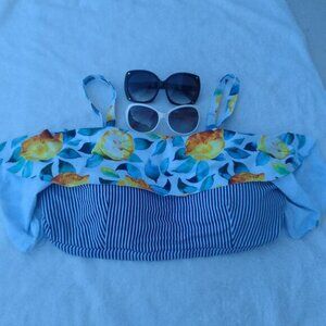 Bundle 2 sunglasses&well-design swimming top brand new w tag
